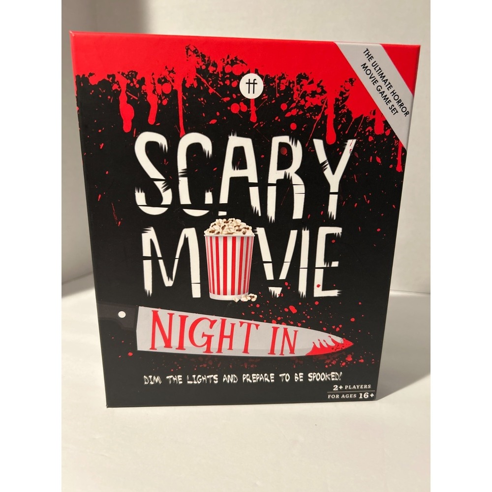 Scary Movie Night In Horror Movie Game Set NEW FACTORY SEALED